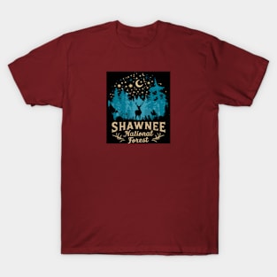 Shawnee National Forest Starry Night T-Shirt